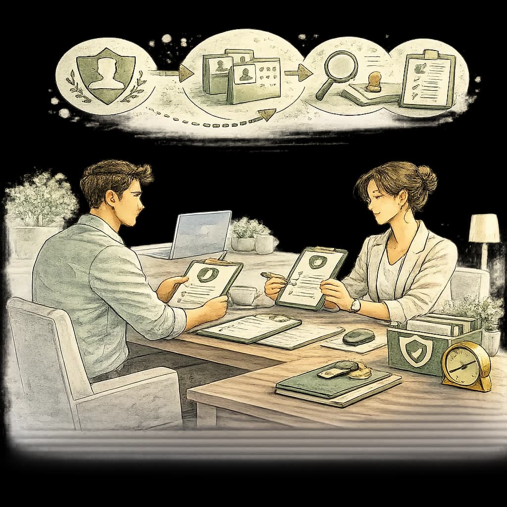 Illustration for Audit Employee Records
