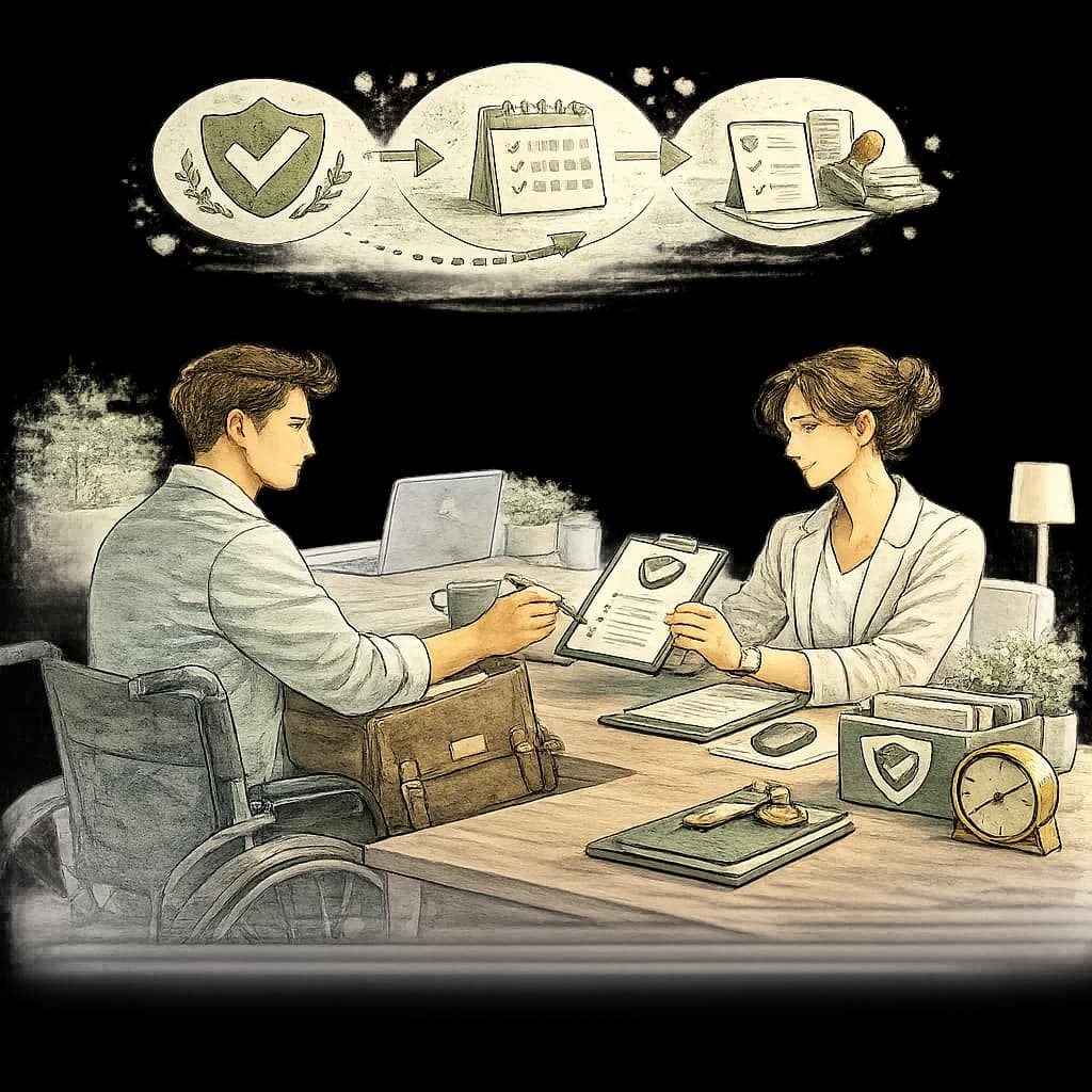 Illustration for Compliance Check / HR Review