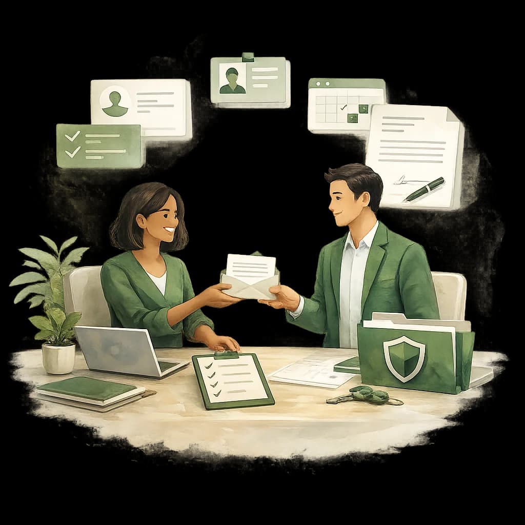 Illustration for Offer Letter