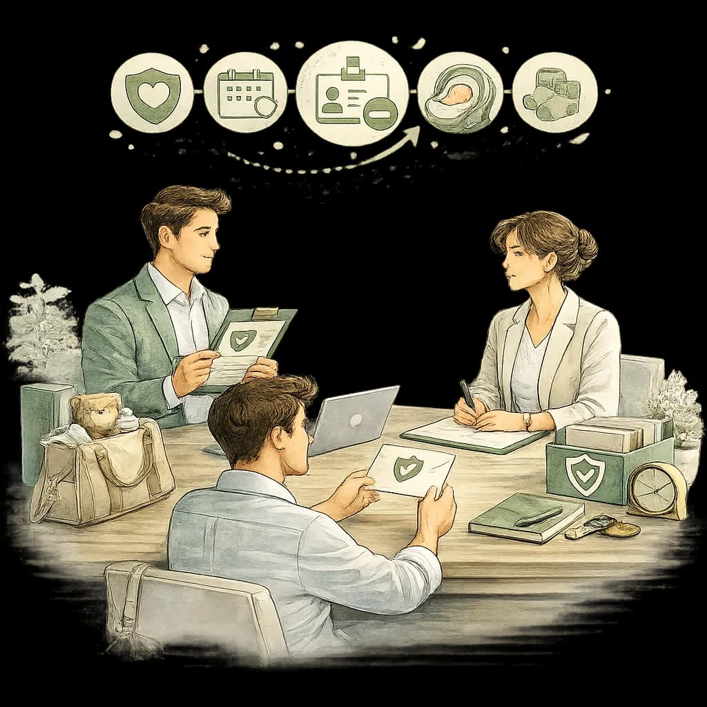 Illustration for Paternity Leave Process