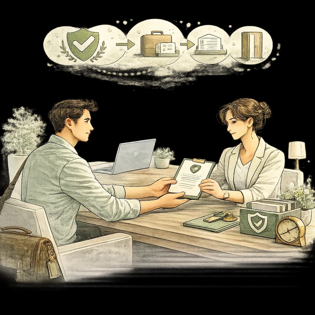 Illustration for Retirement Process