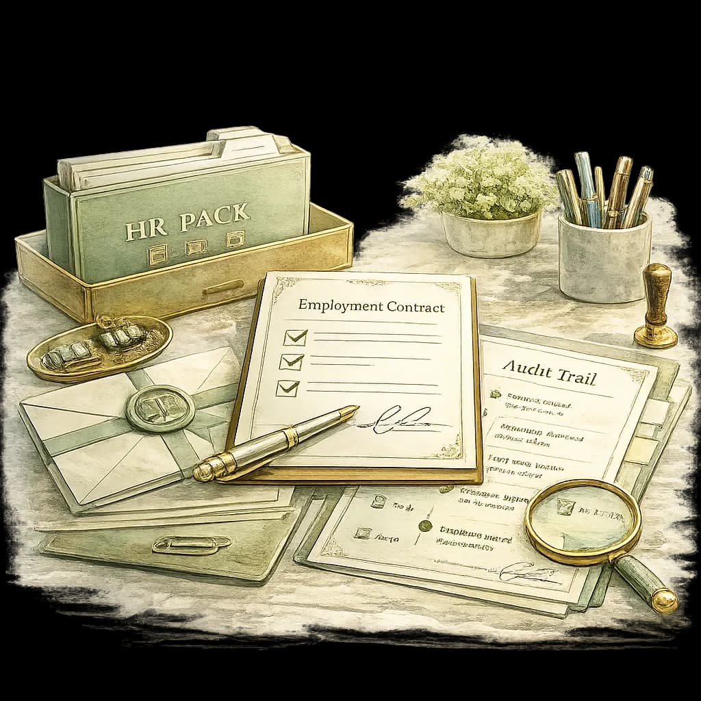 HRHeaven pricing and product illustration