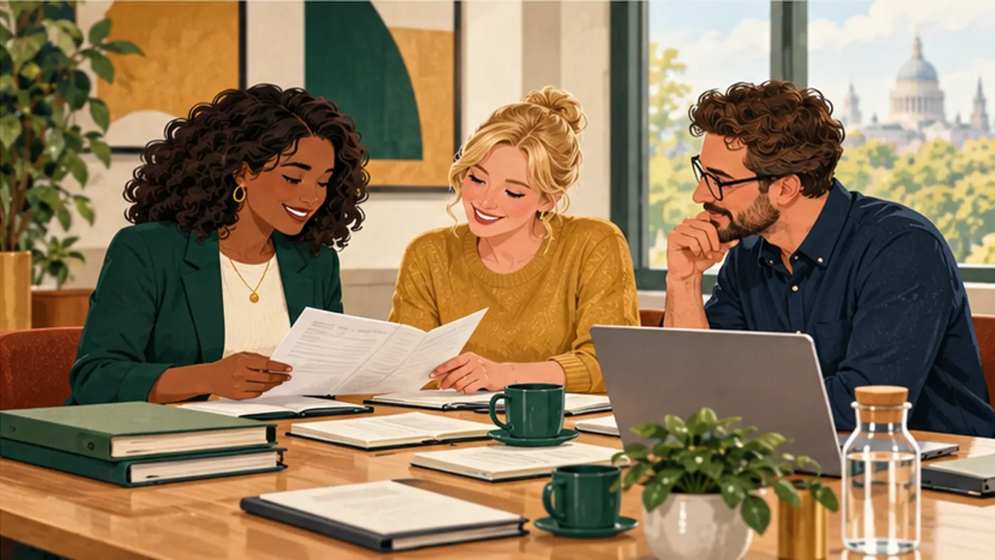 An employer reviewing staffing records before a service transfer