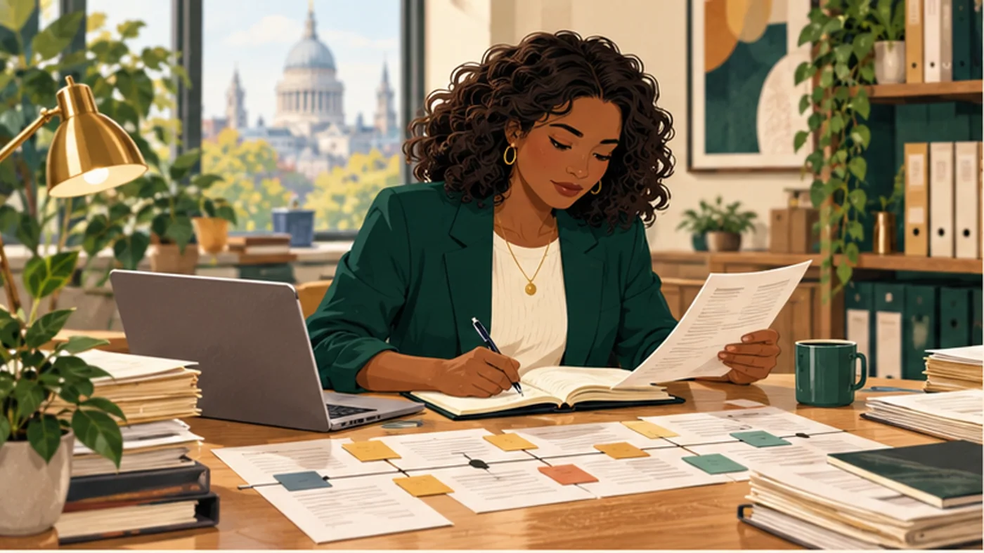 An HR adviser checking a fair process and complete evidence