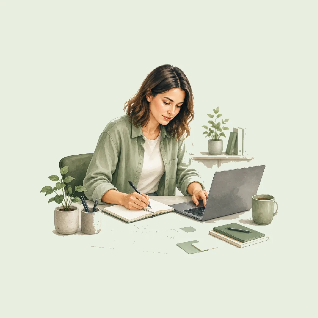 UX Copywriter (Digital) HRHeaven role illustration for Advertising & Marketing employment contract pages