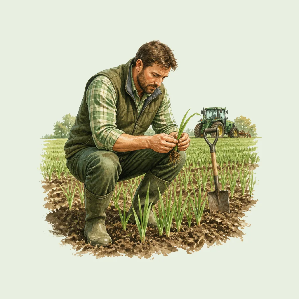 Arable Farmer HRHeaven role illustration for Agriculture employment contract pages