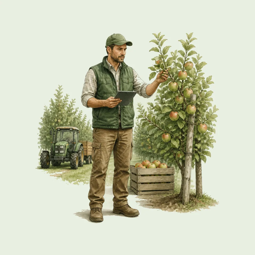 Orchard Manager HRHeaven role illustration for Agriculture employment contract pages