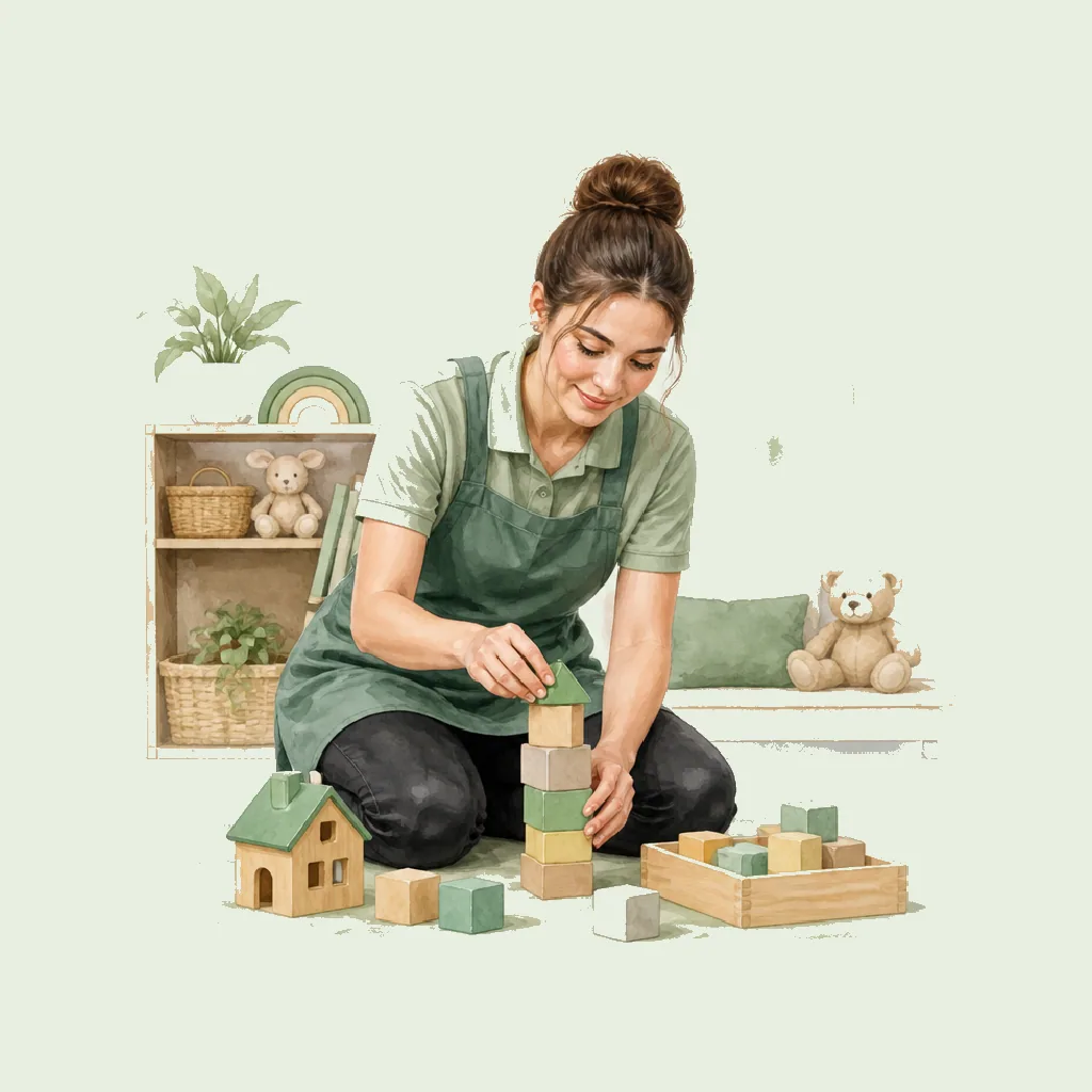 Apprentice Nursery Assistant (Level 2/3) HRHeaven role illustration for Child Day-Care employment contract pages
