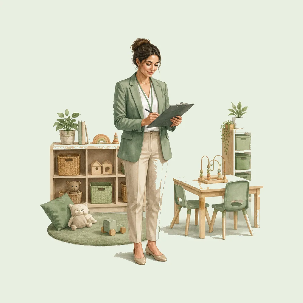 Deputy Nursery Manager (Operations) HRHeaven role illustration for Child Day-Care employment contract pages