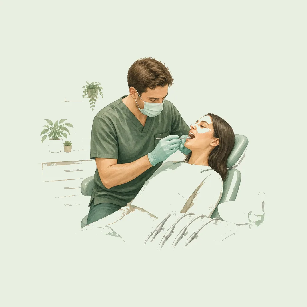 Associate Dentist (Self Employed) HRHeaven role illustration for Dental Practice employment contract pages
