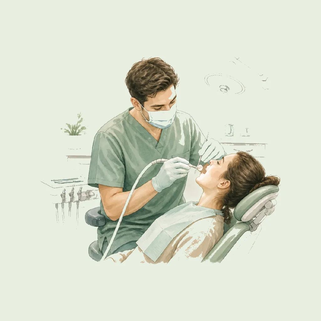 Foundation Dentist (DF1/DF2) HRHeaven role illustration for Dental Practice employment contract pages