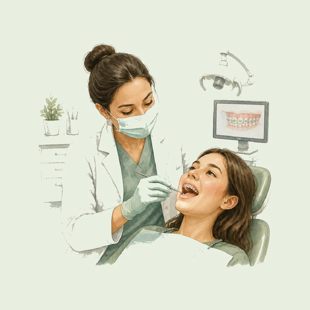 Orthodontist (Braces) HRHeaven role illustration for Dental Practice employment contract pages