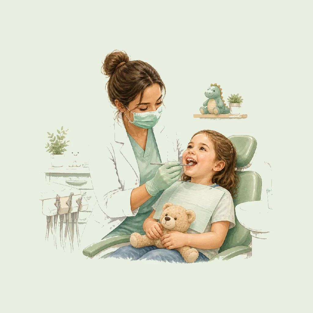 Paediatric Dentist (Children) HRHeaven role illustration for Dental Practice employment contract pages