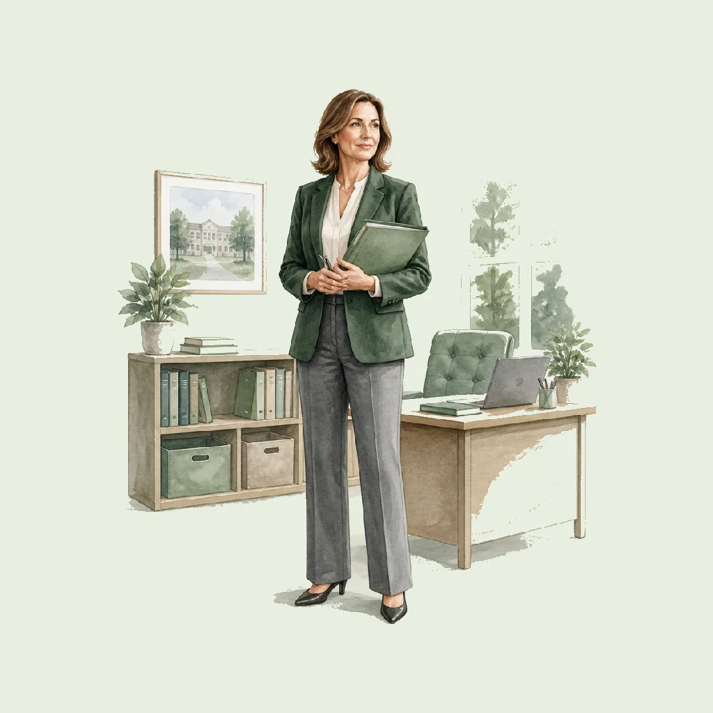 Headteacher HRHeaven role illustration for Education employment contract pages