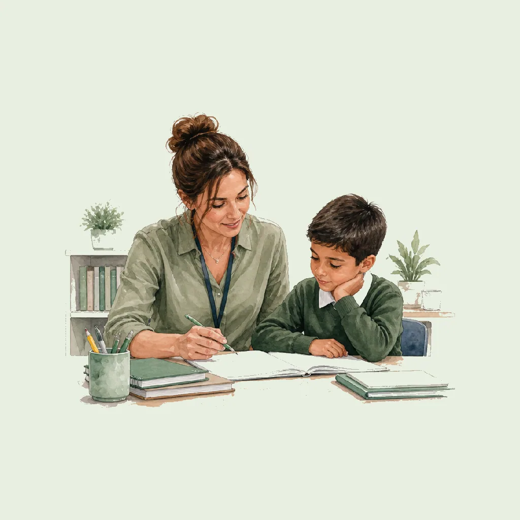 Higher Level Teaching Assistant (HLTA) HRHeaven role illustration for Education employment contract pages