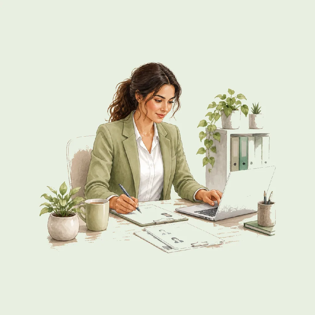 In-House Recruiter (Corporate) HRHeaven role illustration for Employment Activities employment contract pages