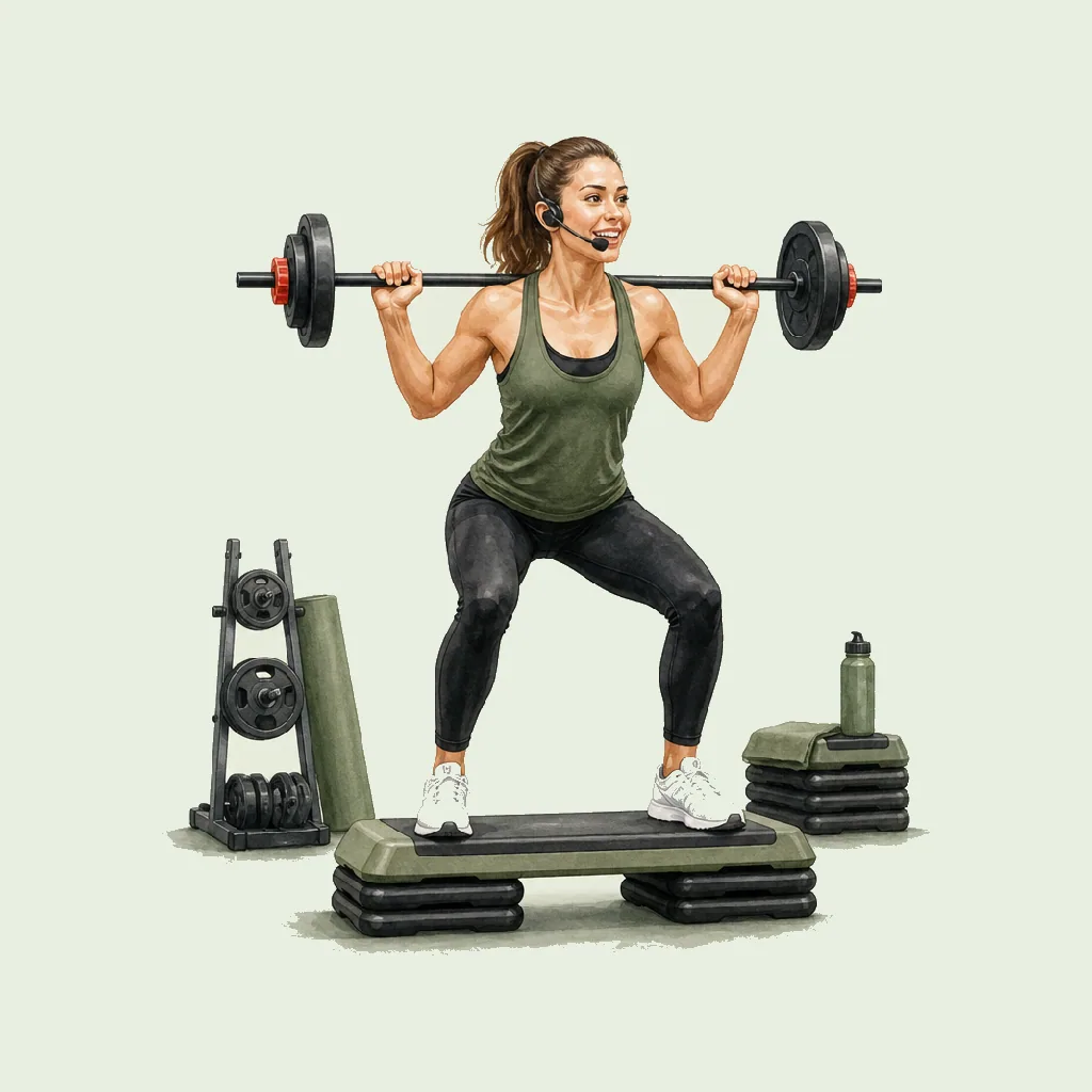 Group Exercise Instructor (Les Mills/Body Pump) HRHeaven role illustration for Fitness employment contract pages
