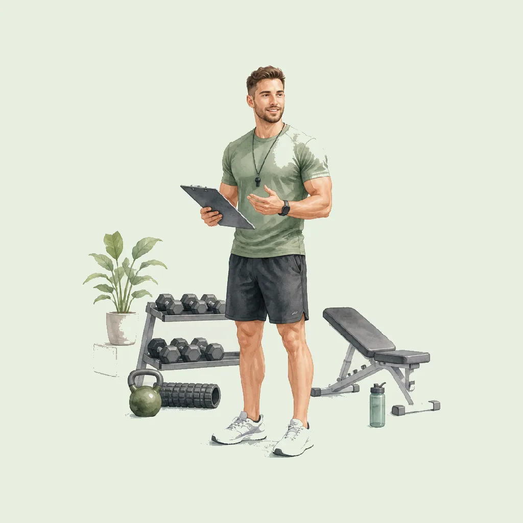 Personal Trainer (PT Self employed) HRHeaven role illustration for Fitness employment contract pages