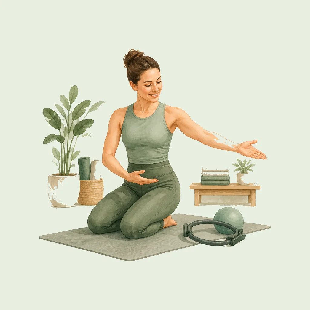 Pilates Instructor (Mat) HRHeaven role illustration for Fitness employment contract pages