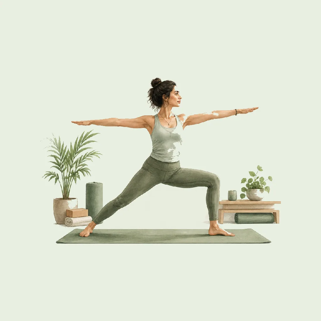 Yoga Instructor (Hatha/Vinyasa) HRHeaven role illustration for Fitness employment contract pages