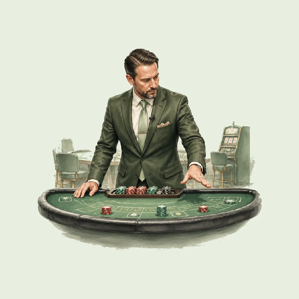Pit Boss (Casino) HRHeaven role illustration for Gambling employment contract pages