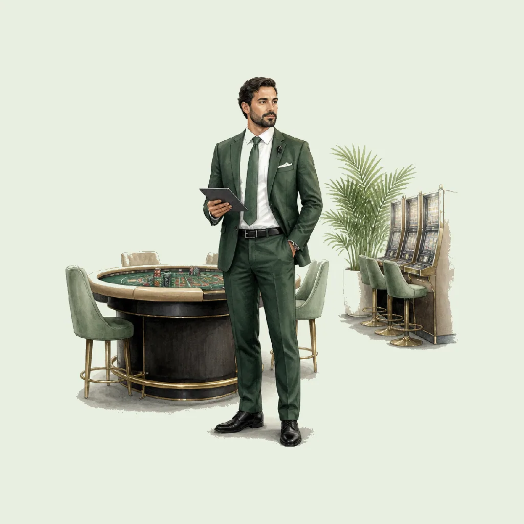 Shift Manager (Casino) HRHeaven role illustration for Gambling employment contract pages
