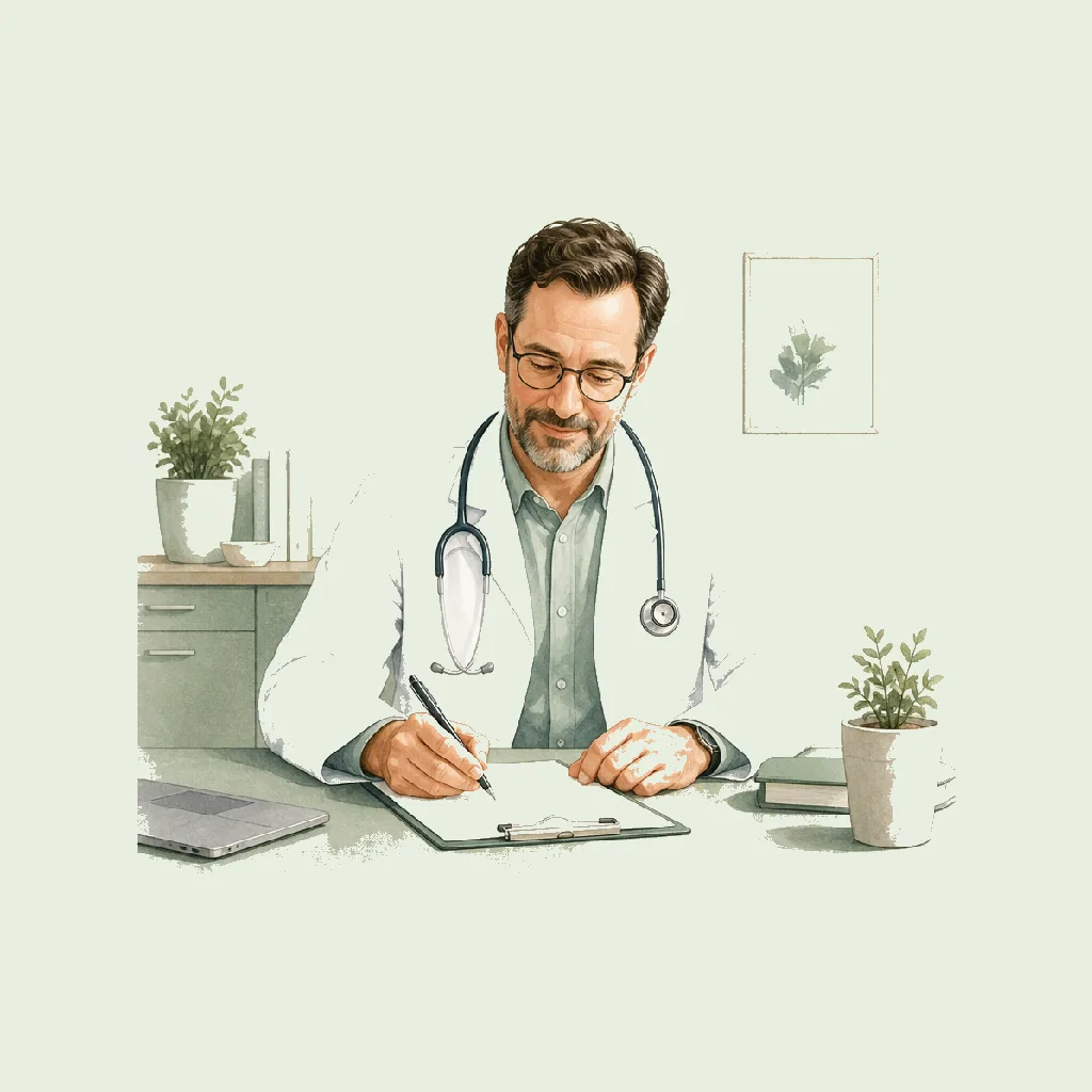 Doctor (GP) HRHeaven role illustration for Human Health employment contract pages