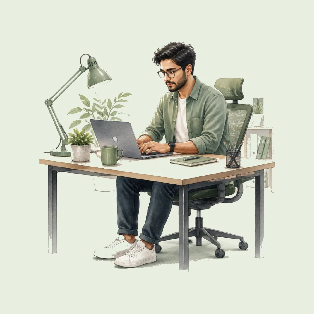 Software Engineer HRHeaven role illustration for Information & Communication employment contract pages