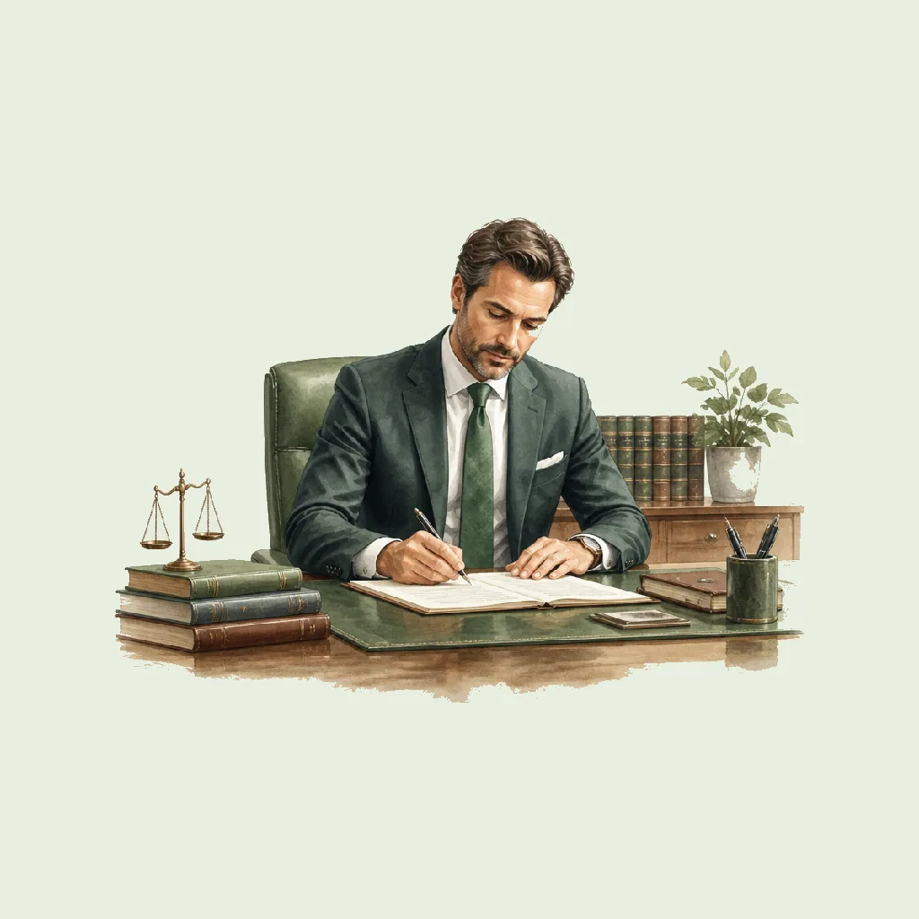 Partner (Law) HRHeaven role illustration for Legal employment contract pages