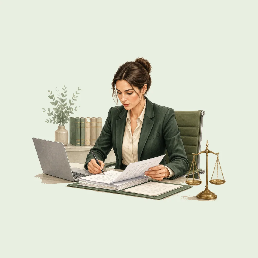 Solicitor (Associate) HRHeaven role illustration for Legal employment contract pages