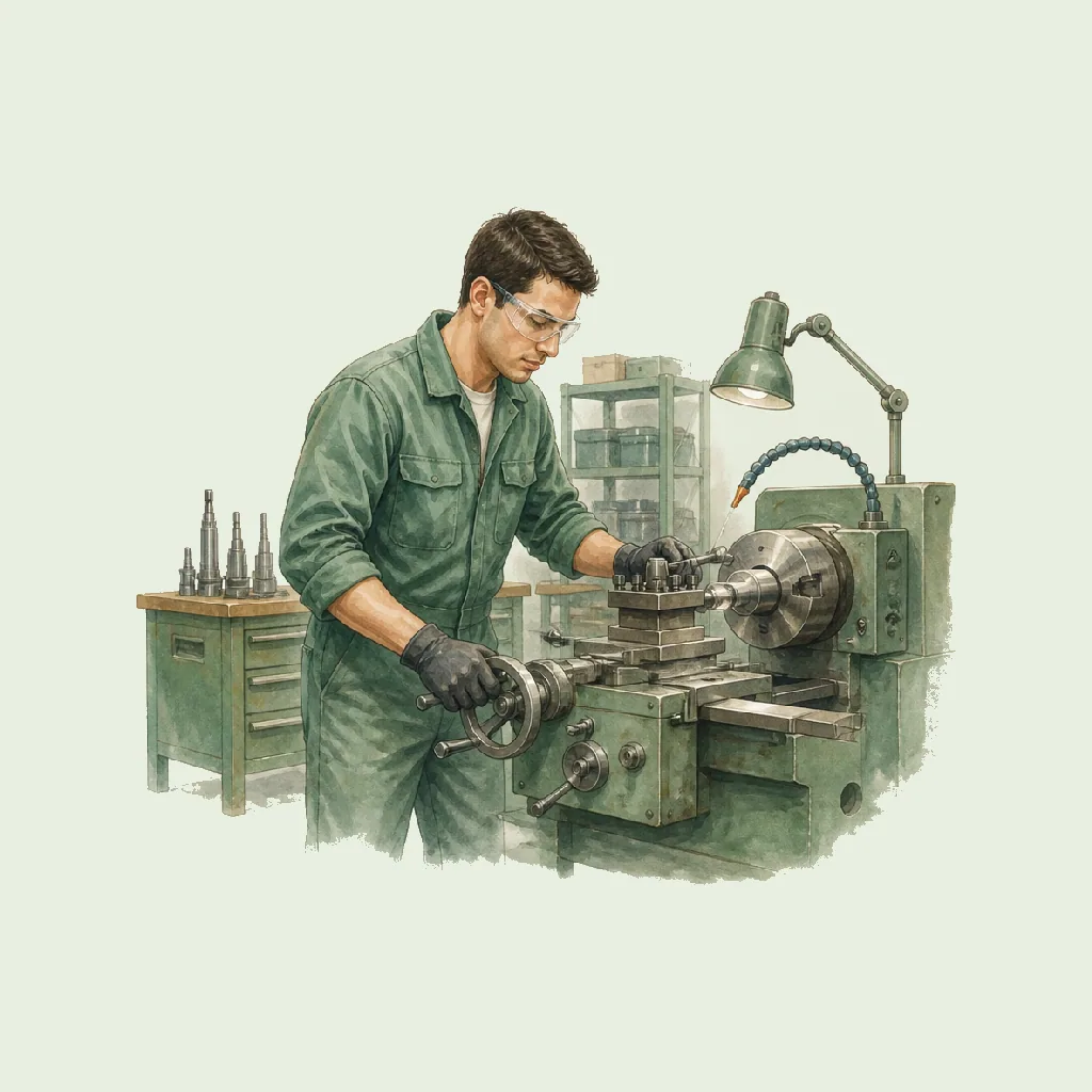 Machine Operator HRHeaven role illustration for Manufacturing employment contract pages