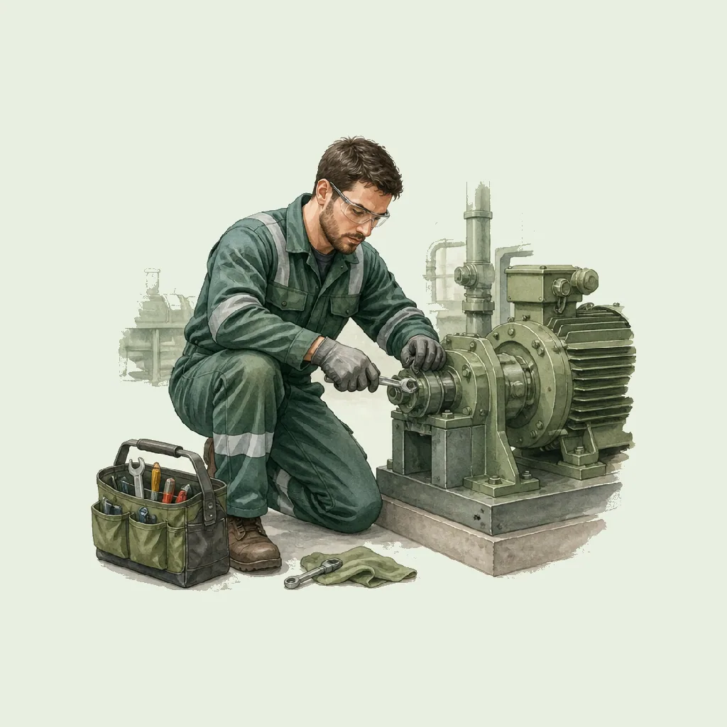 Maintenance Engineer HRHeaven role illustration for Manufacturing employment contract pages