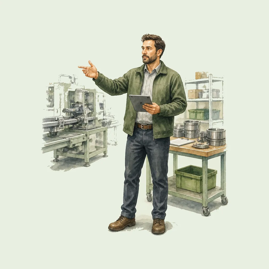 Team Leader HRHeaven role illustration for Manufacturing employment contract pages