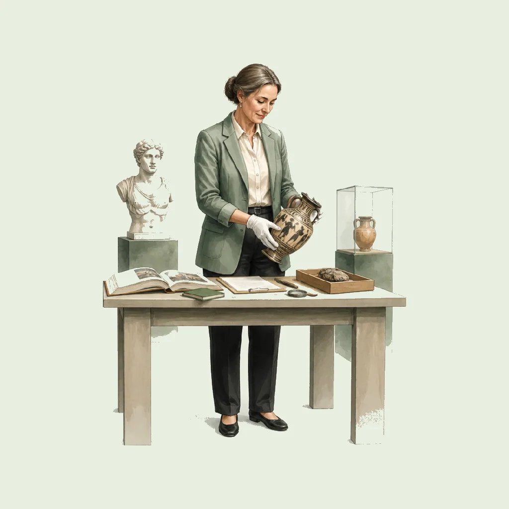 Head Curator (Management) HRHeaven role illustration for Museums & Heritage employment contract pages