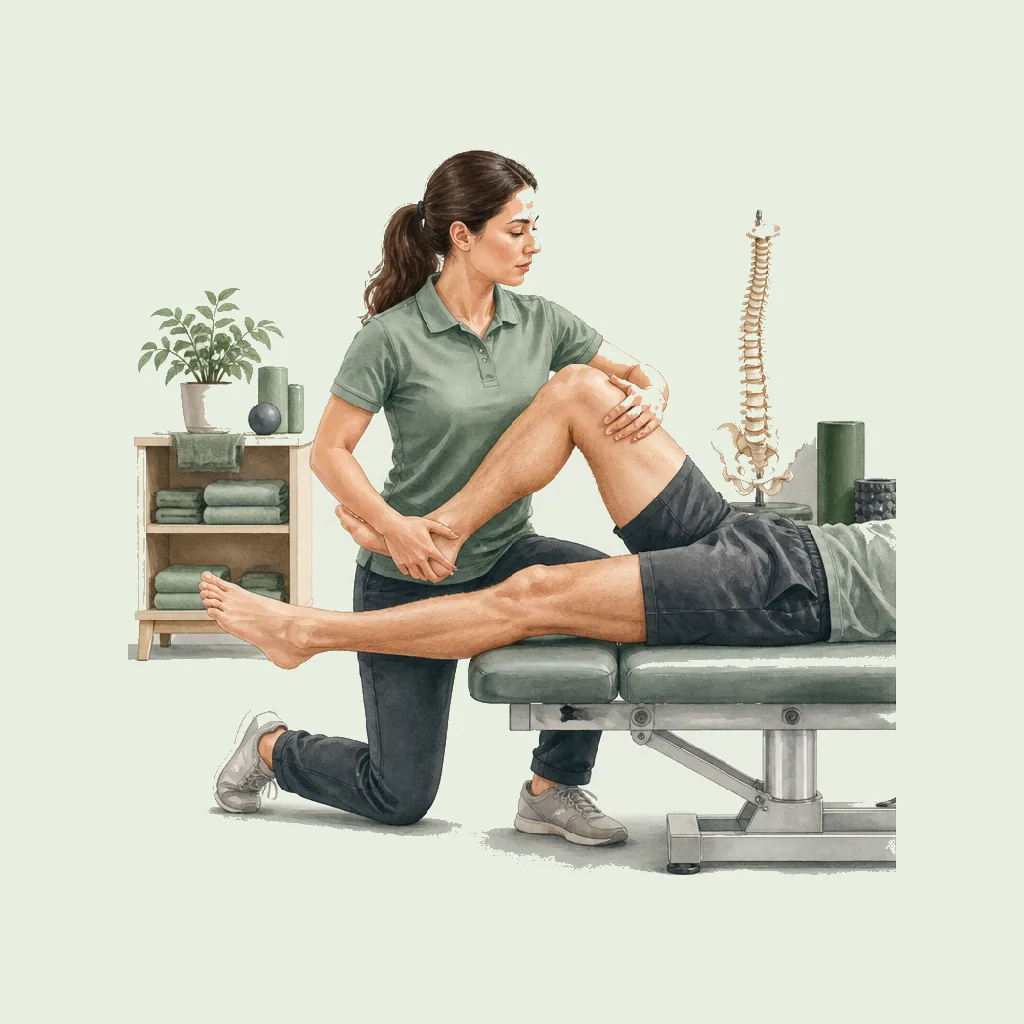 Musculoskeletal (MSK) Physiotherapist (Outpatients) HRHeaven role illustration for Physiotherapy employment contract pages