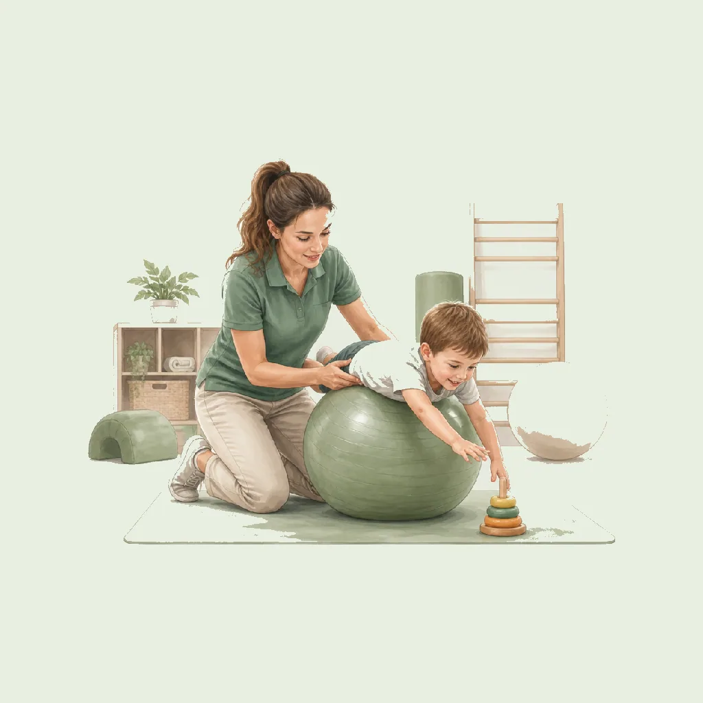 Paediatric Physiotherapist (Children) HRHeaven role illustration for Physiotherapy employment contract pages