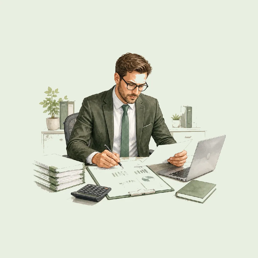 Auditor HRHeaven role illustration for Professional Services employment contract pages