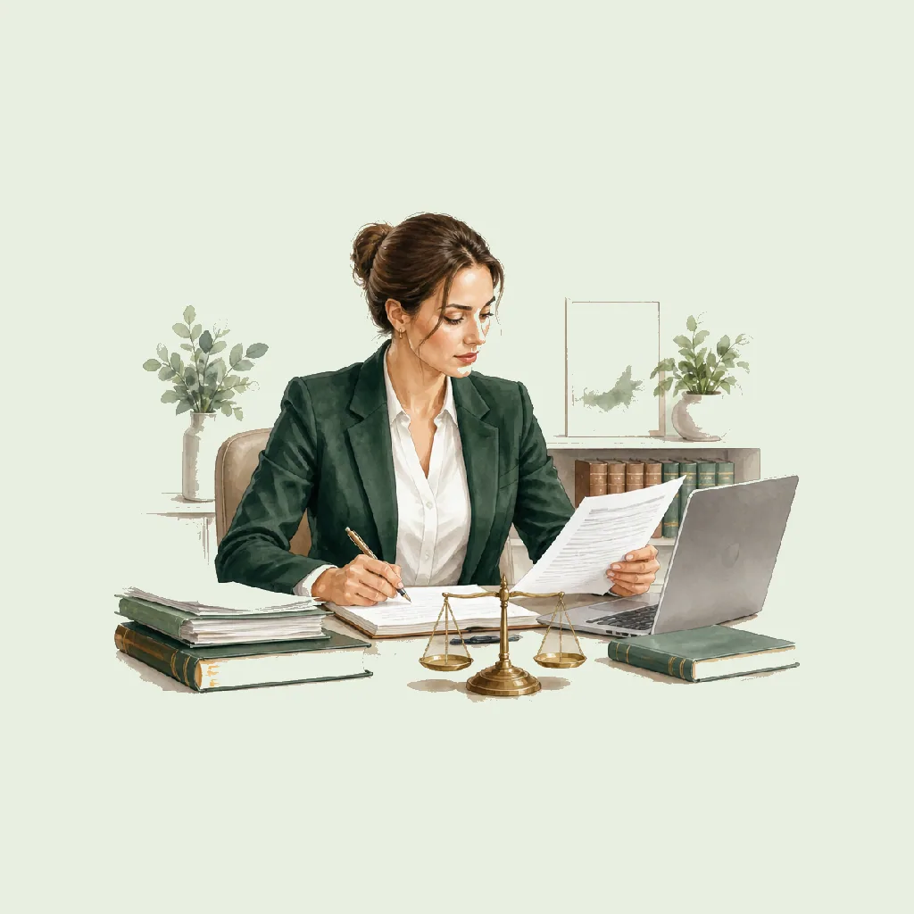 Solicitor HRHeaven role illustration for Professional Services employment contract pages