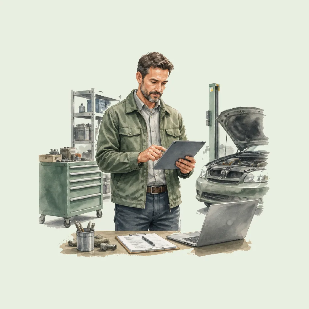 Workshop Manager (Repair) HRHeaven role illustration for Repair Services employment contract pages