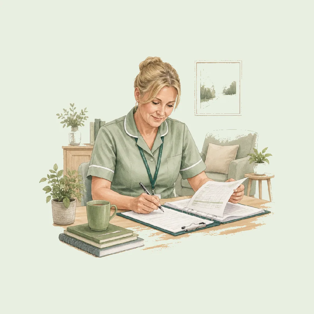 Clinical Lead (Care Home) HRHeaven role illustration for Residential Care employment contract pages