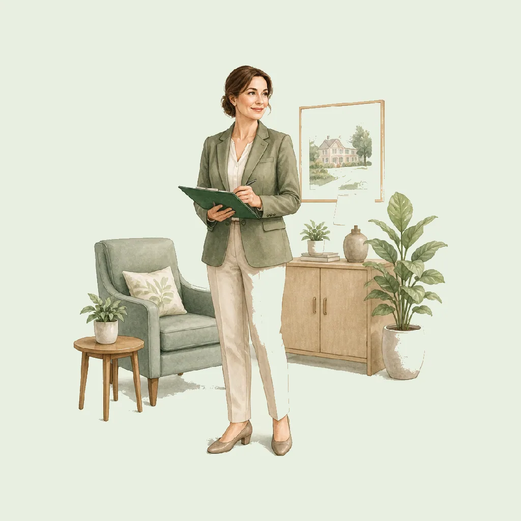 Registered Care Home Manager HRHeaven role illustration for Residential Care employment contract pages
