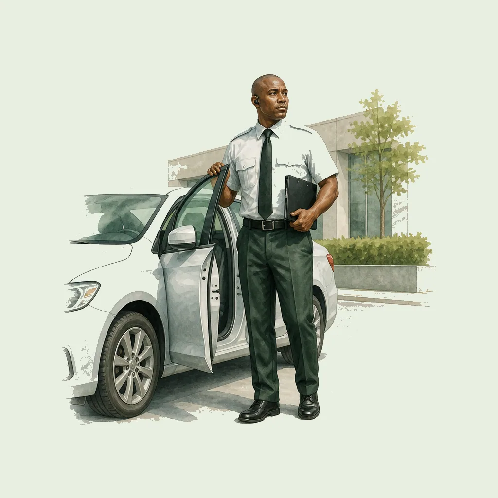 Response Driver HRHeaven role illustration for Security employment contract pages