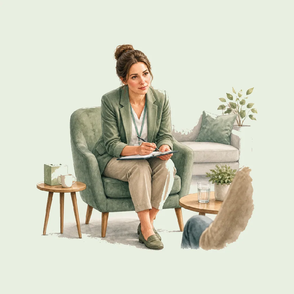 AMHP (Approved Mental Health Professional) HRHeaven role illustration for Social Work employment contract pages