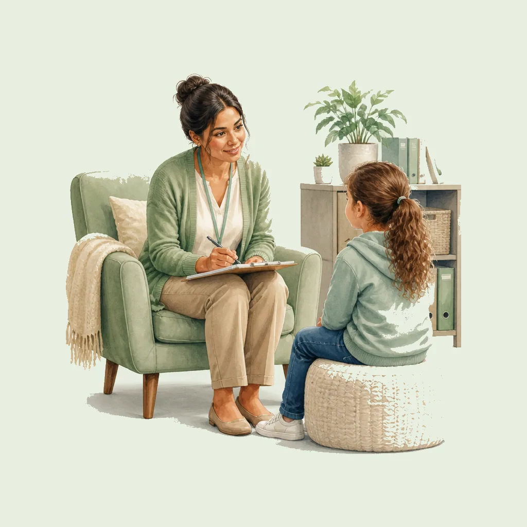 Social Worker (Children & Families) HRHeaven role illustration for Social Work employment contract pages