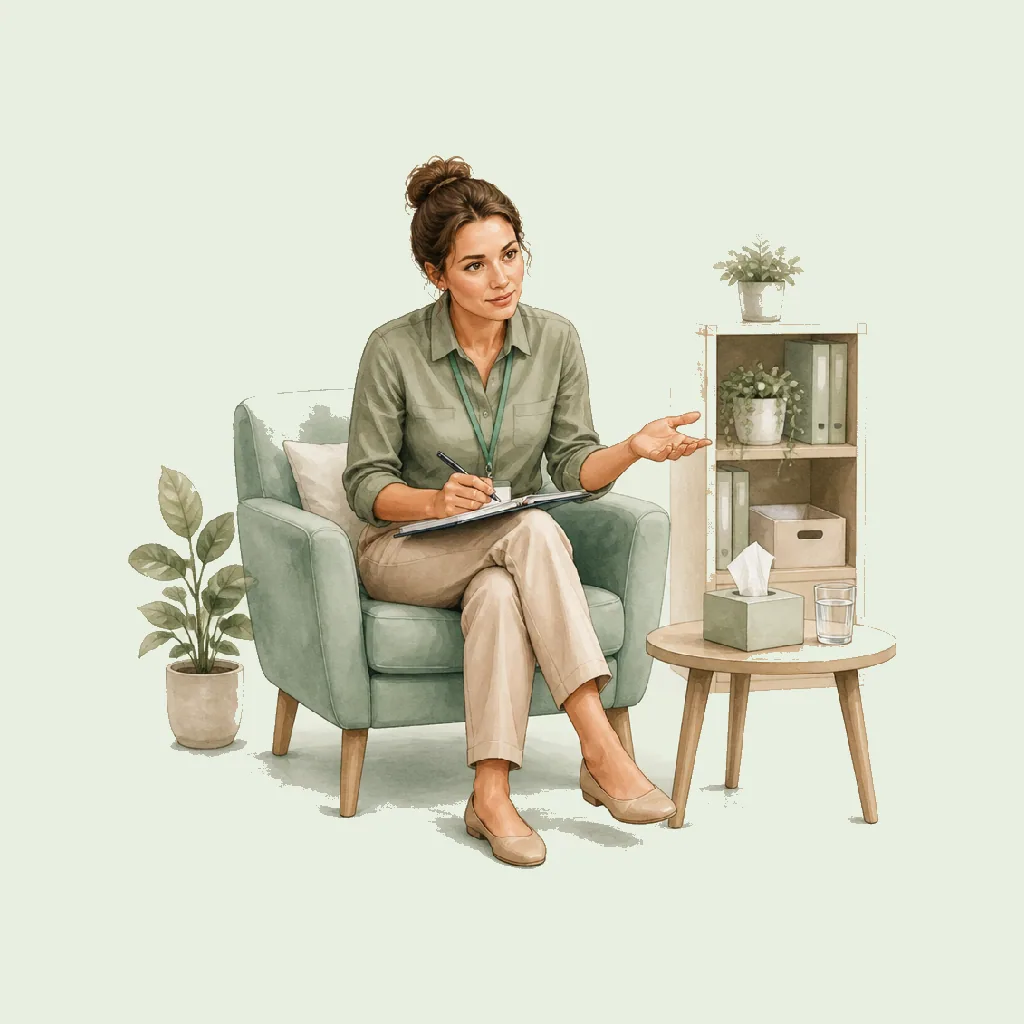 Social Worker (Safeguarding) HRHeaven role illustration for Social Work employment contract pages