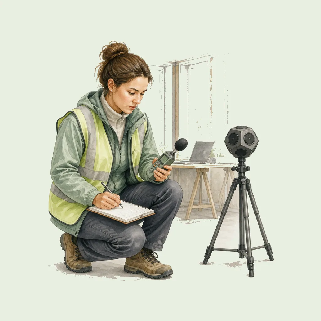 Acoustic Engineer (Construction) HRHeaven role illustration for Specialist Construction employment contract pages