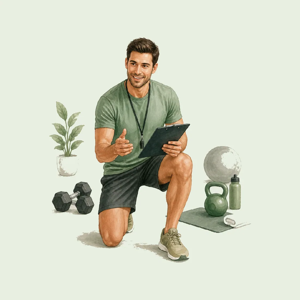 Personal Trainer (PT) HRHeaven role illustration for Sports & Recreation employment contract pages