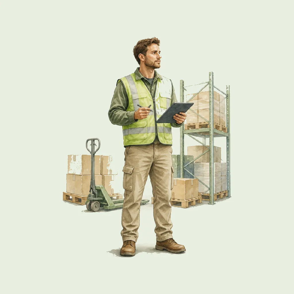 Shift Supervisor (Warehouse) HRHeaven role illustration for Transport & Storage employment contract pages