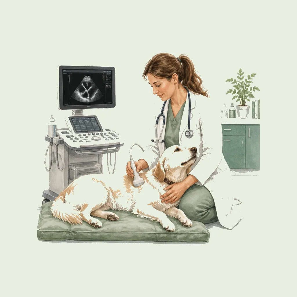 Veterinary Specialist (Cardiology) HRHeaven role illustration for Veterinary employment contract pages