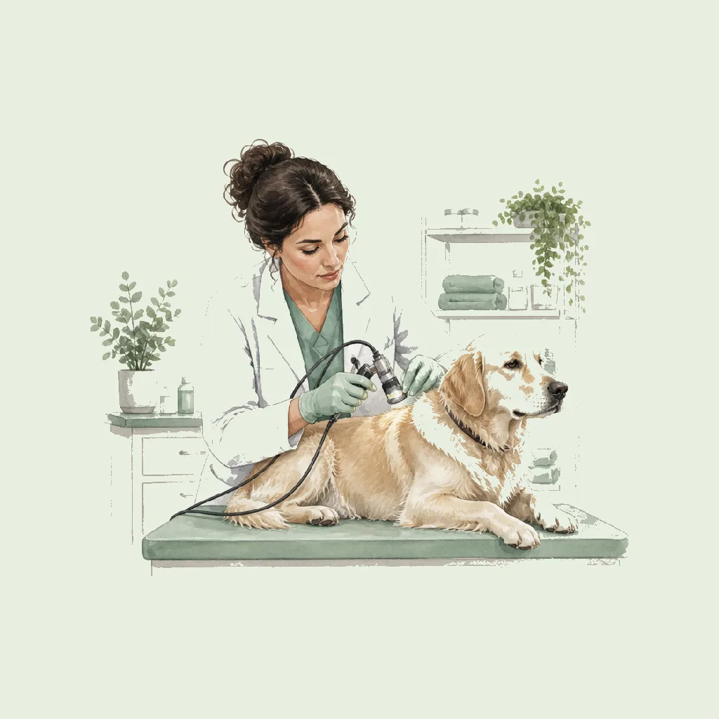 Veterinary Specialist (Dermatology) HRHeaven role illustration for Veterinary employment contract pages